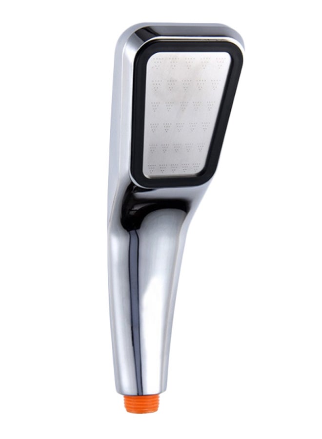 High Pressure Shower Head Silver/Black 21cm