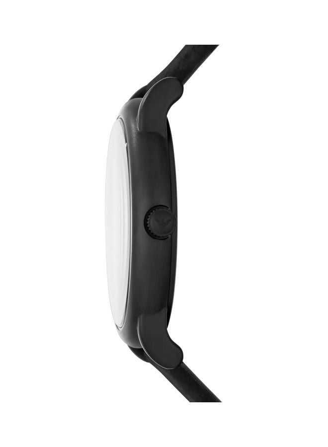 EMPORIO ARMANI - Men's Luigi Analog Watch AR11274 - 43 mm - Black - Image 1
