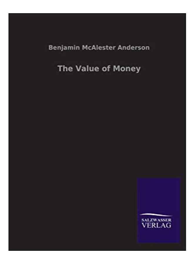 The Value Of Money paperback english - 26-Feb-20 