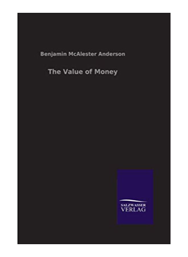 The Value Of Money hardcover english - 26-Feb-20 