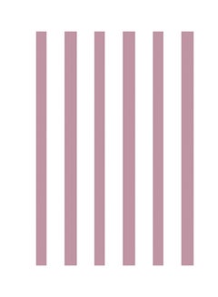Stylish Non Woven Home Wallpaper Purple/White 53 x 1000cm