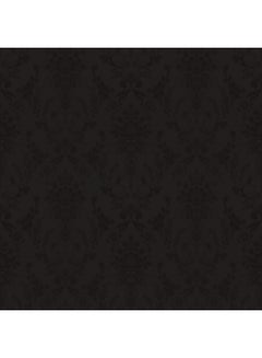 Stylish Non Woven Home Wallpaper Black 53 x 1000centimeter