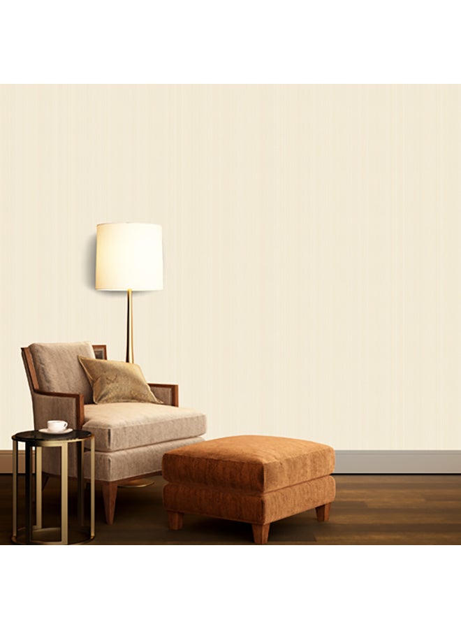 Fujikawa - Stylish Non Woven Home Wallpaper Ivory 53 x 1000cm - Image 1