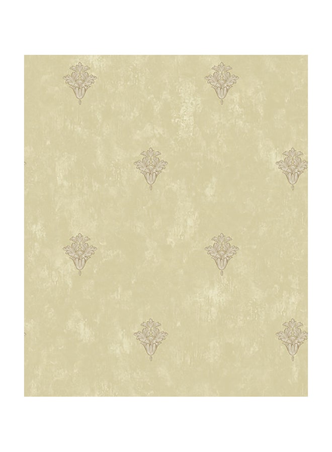 Decorative Non-Woven Wallpaper Beige 53 x 1000cm  - Image 1