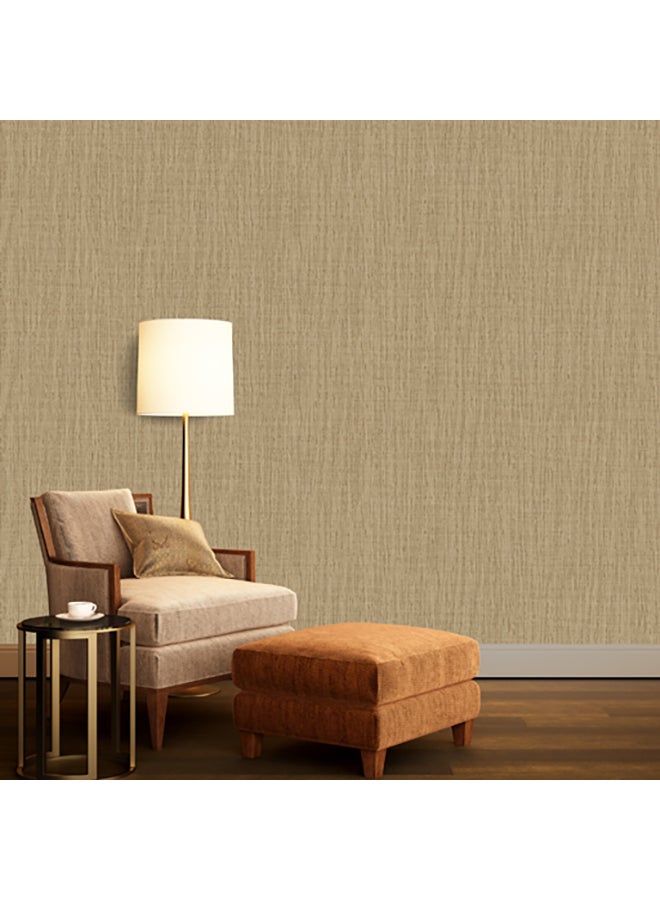 Decorative Non-Woven Wallpaper Brown 53 x 1000cm - Image 2