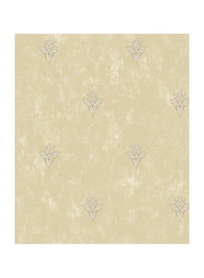 Decorative Non-Woven Wallpaper Beige 53 x 1000cm  - Image 1