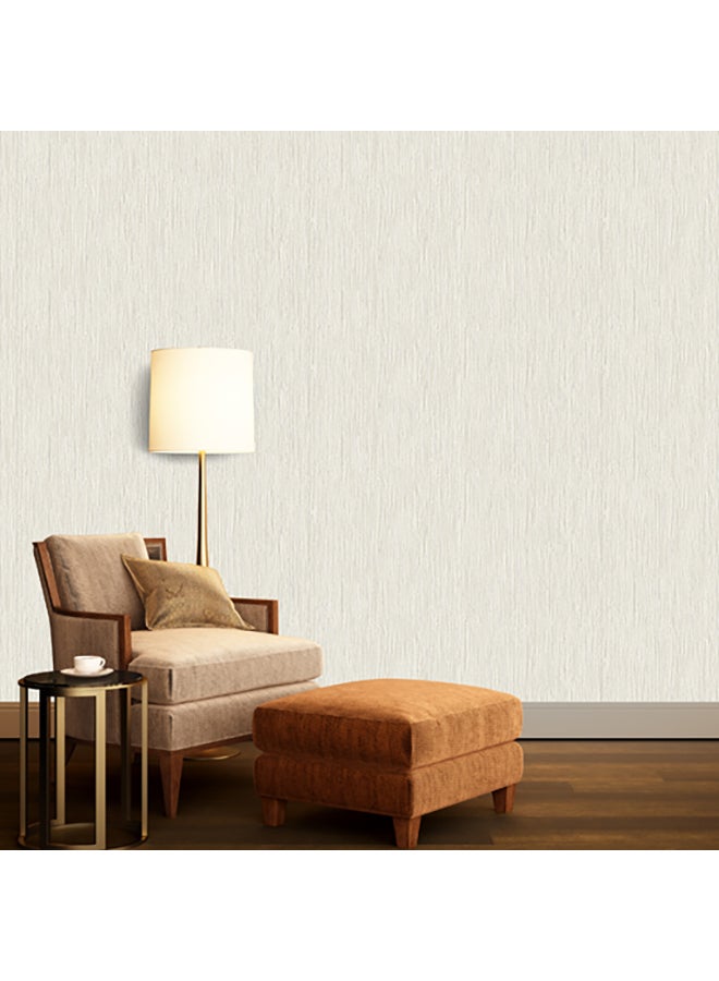Decorative Non-Woven Wallpaper Beige 53 x 1000cm  - Image 2