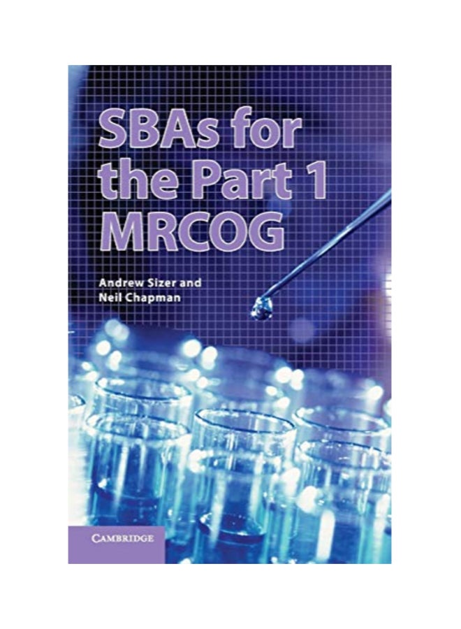 SBAs For The Part 1 MRCOG Paperback English by Andrew Sizer 