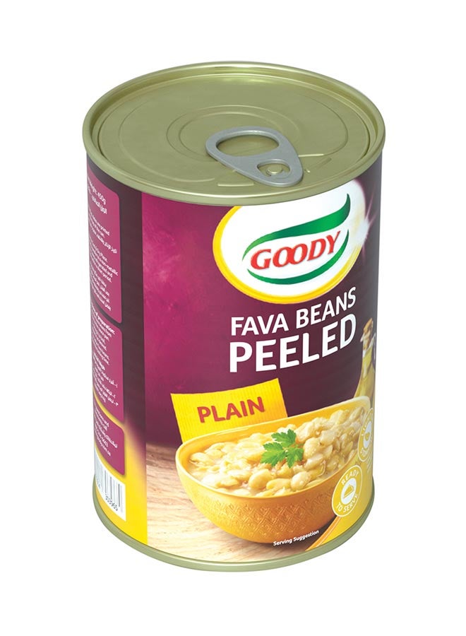 قودي  - فول مدمس مقشور سادة 450غرام - Image 1