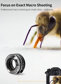 2-Piece Automatic Macro Extension Tube Ring Set Silver/Black - v1587657379/N37380363A_3