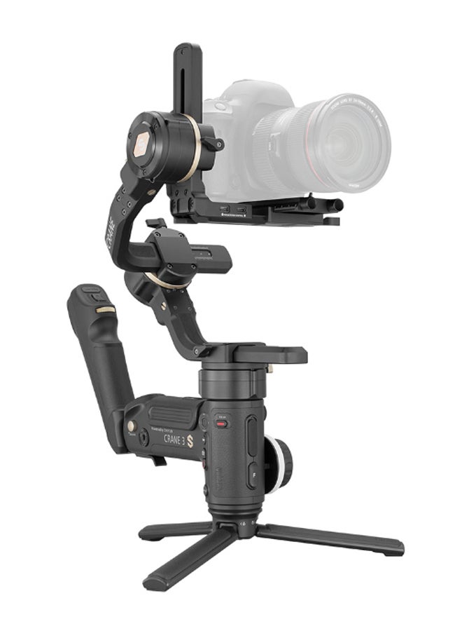 Zhiyun - Professional Crane 3S Handheld Gimbal Stabilizer Black - Image 1