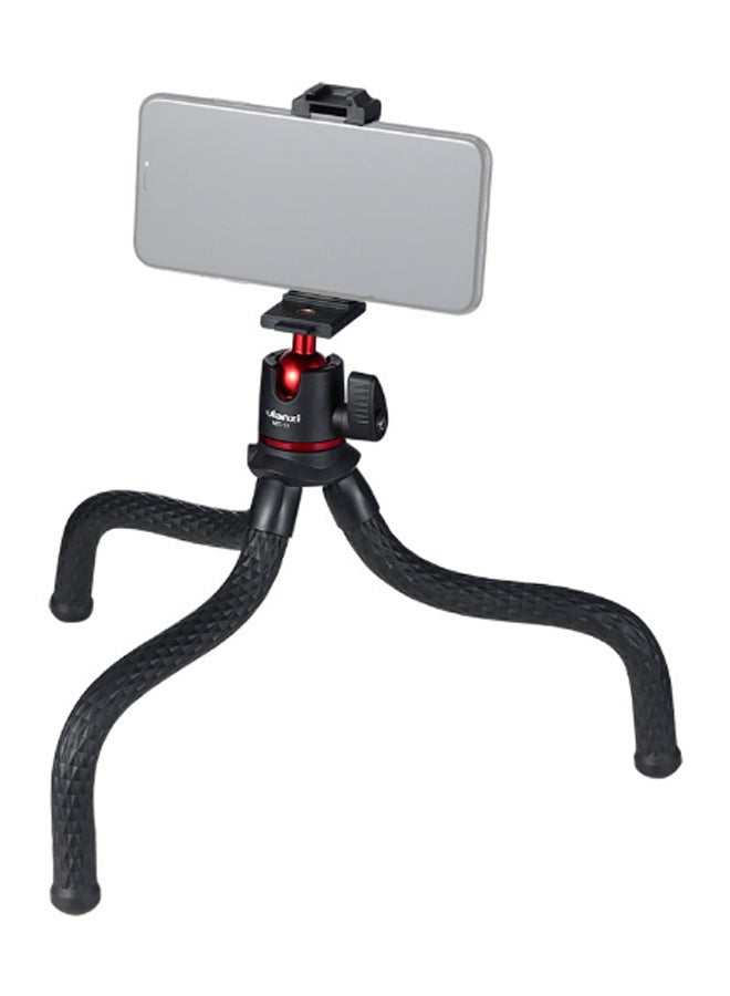 Ulanzi Smartphone DSLR Camera Flexible Octopus Tripod Stand Black - Image 2