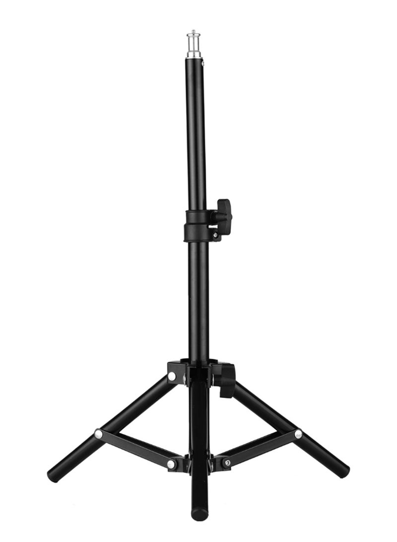 Studio Photography Light Adjustable Tripod Stand Black - Image 2