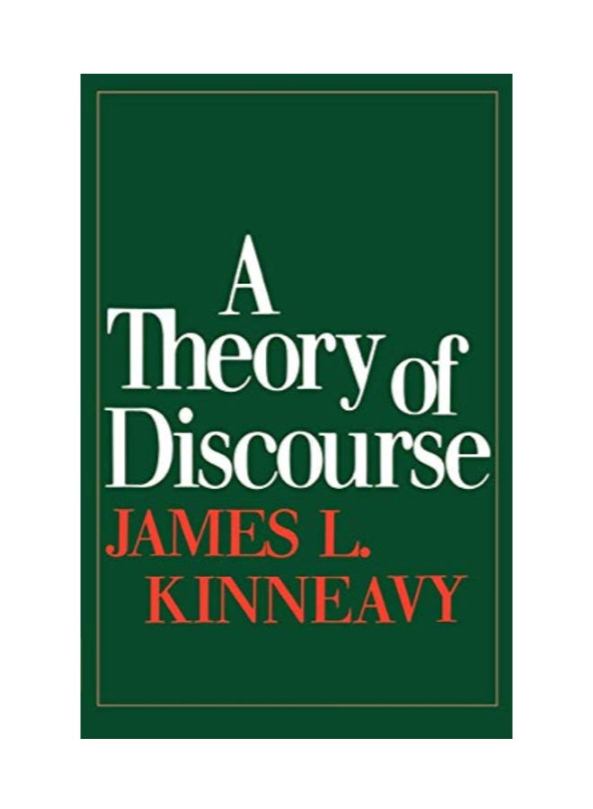 A Theory Of Discourse paperback english 