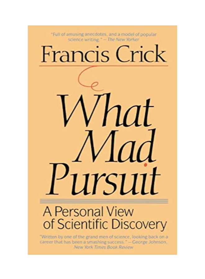 What Mad Pursuit paperback english