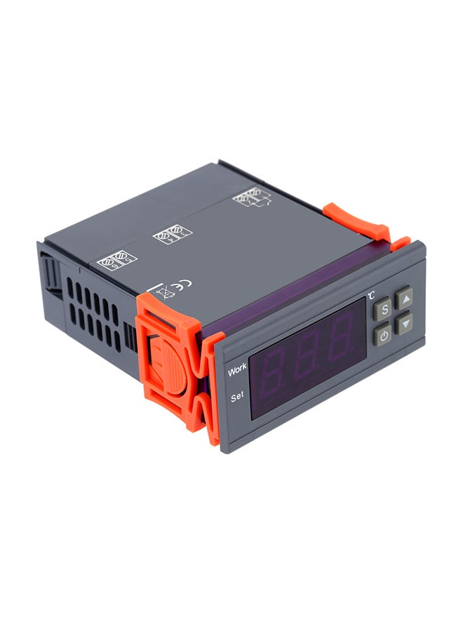 مقياس الازدواج الحراري الرقمي مزود بجهاز استشعار رمادي / أورانج 11 x 4.2 x 8.5سم - Image 1