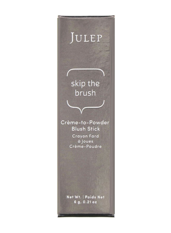 Julep Skip The Brush Cream To Powder Blush Stick Desert Rose - Image 2
