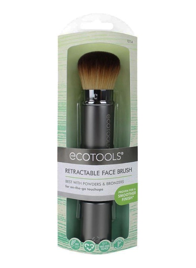 إيكوتولز فرشاة وجه قابلة للسحب أسود/بني - Image 2