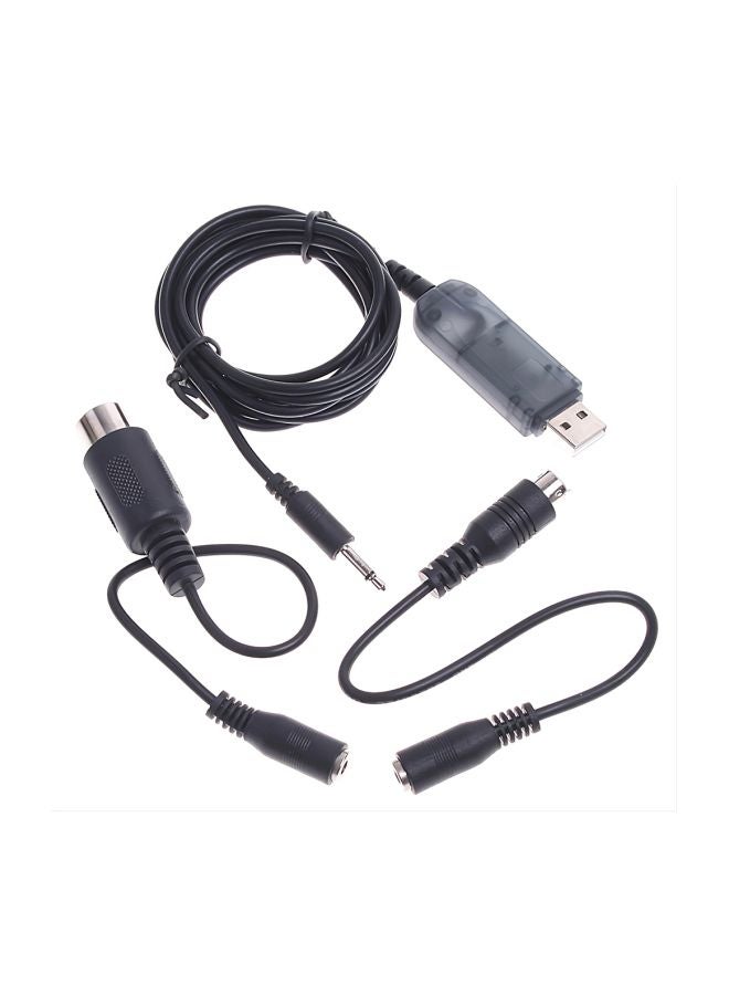 مجموعة كابل USB محاكاة طائرة تعمل بجهاز تحكم عن بعد مكونة من 3 قطع طراز SM100 - Image 2