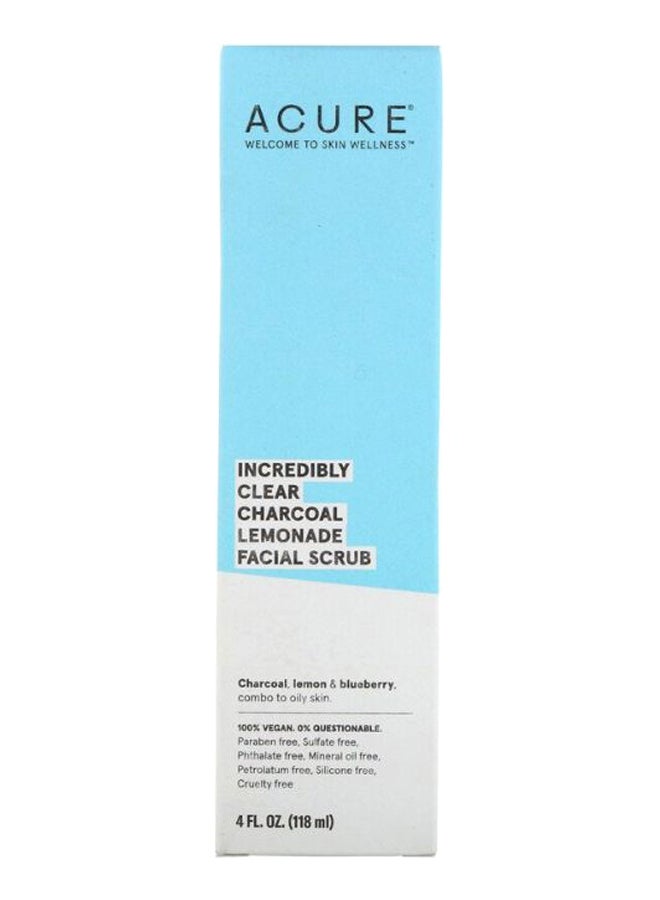 Acure Incredibly Clear Charcoal Lemonade Facial Scrub  - Image 2