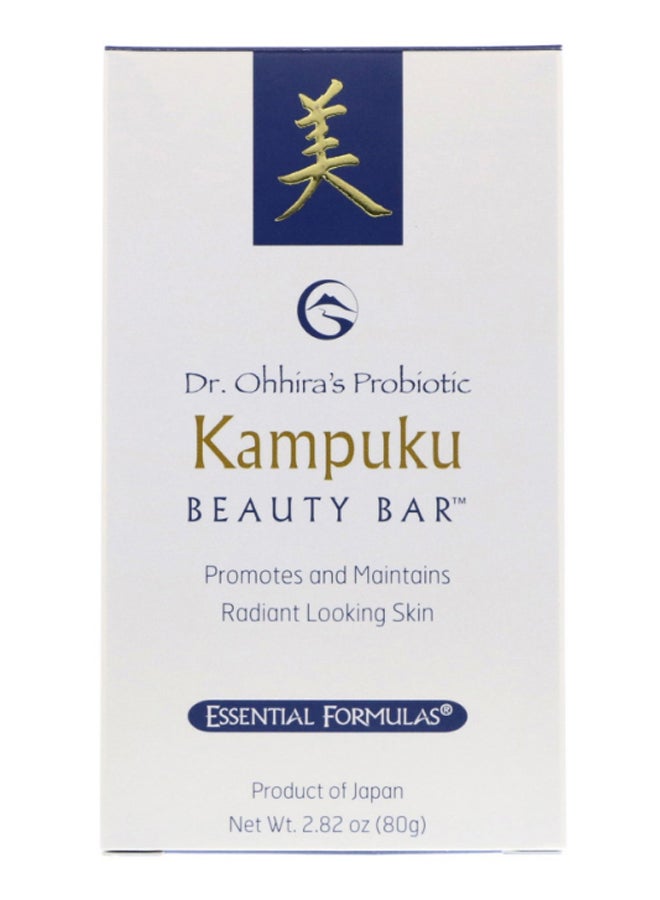 Dr. Ohhira's Probiotic - Probiotic Kampuku Beauty Bar Soap Brown 80grams - Image 1