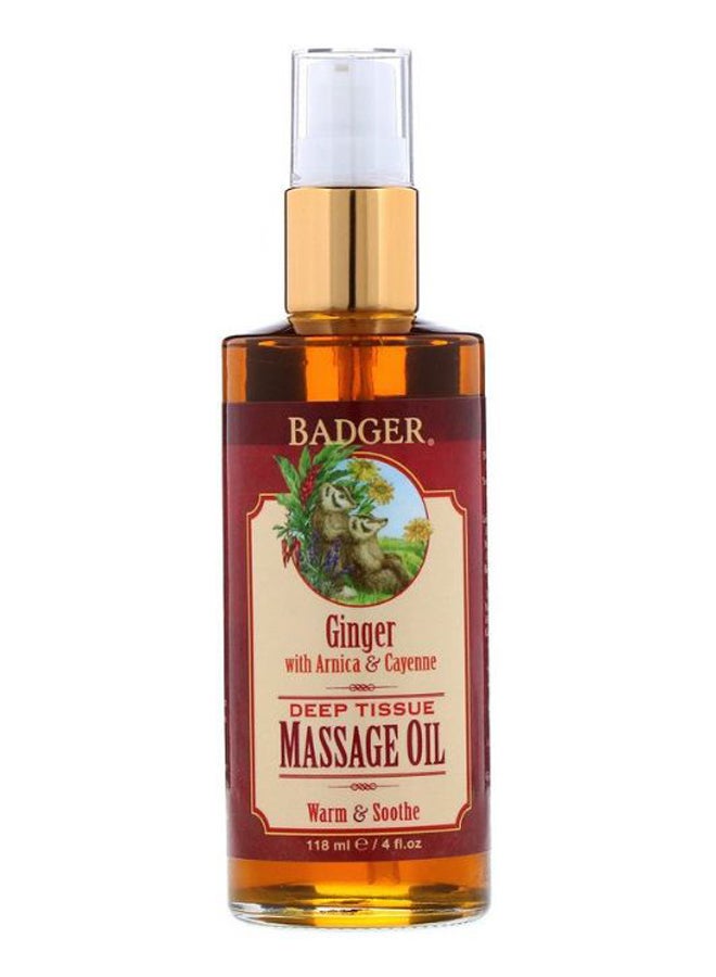 Badger Company - Organic Deep Tissue Massage Oil - Image 1