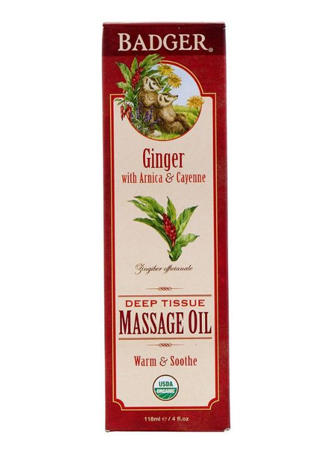 Badger Company - Organic Deep Tissue Massage Oil - Image 1