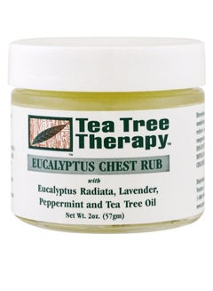 Tea Tree Therapy Eucalyptus Chest Rub With Peppermint Oil  - Image 1