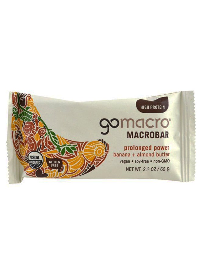 GoMacro Pack Of 12 Banana And Almond Butter Protein Bars - Image 1