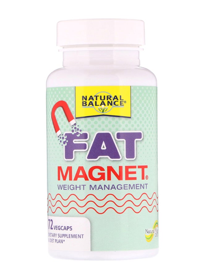 ناتشورال بالانس مكمل غذائي بمغناطيس الدهون - 72 كبسولة - Image 1