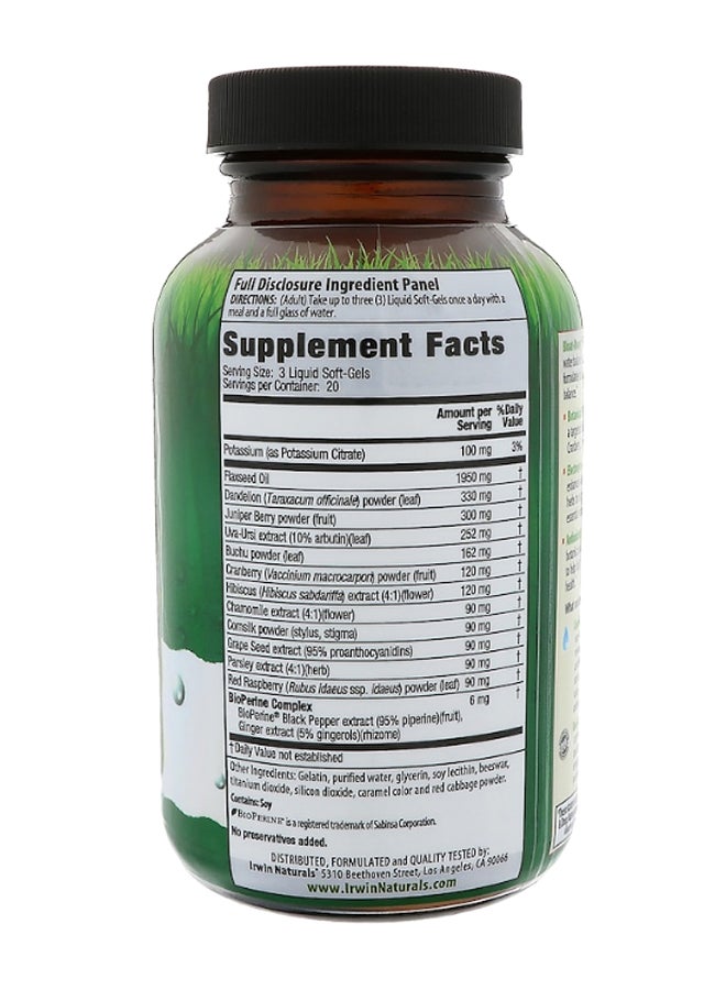 Irwin Naturals Bloat-Away Water Balance Support - 60 Softgels  - Image 2