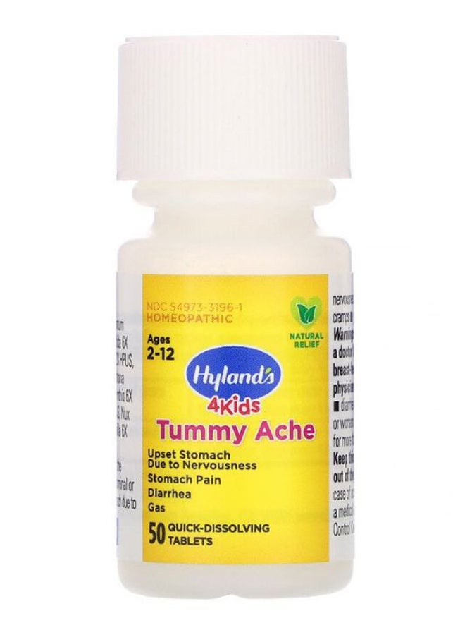 Tummy Ache Quick Dissolving - 50 Tablets