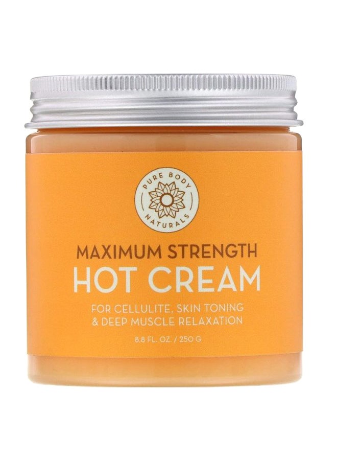 PURE BODY NATURALS Maximum Strength Hot Cream  - Image 1