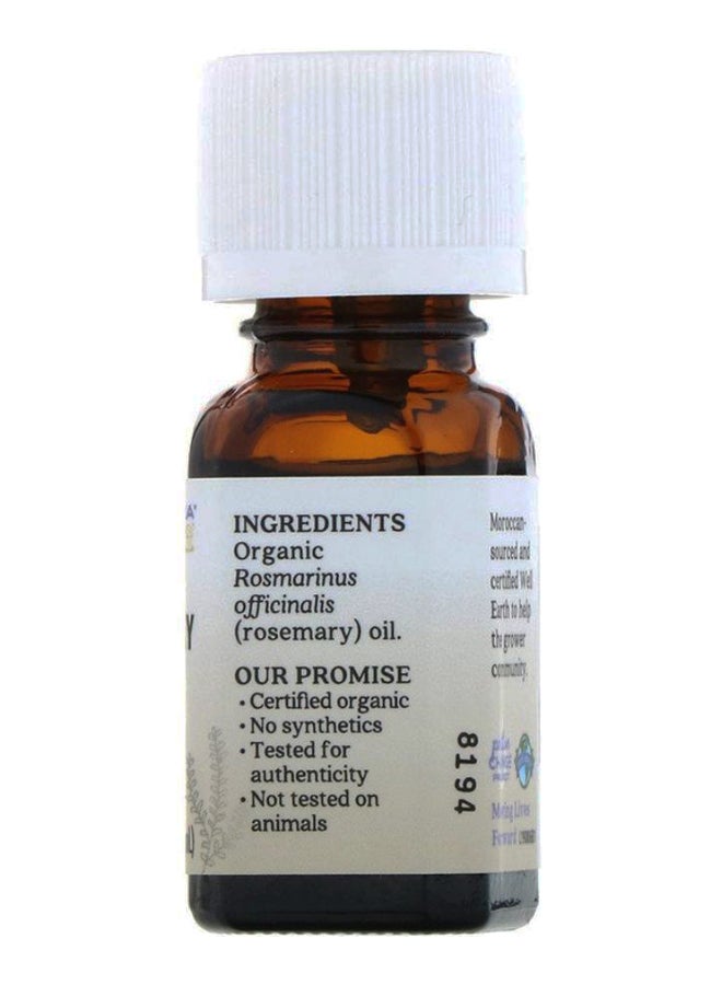Aura Cacia Organic Rosemary Pure Essential Oil  - Image 2