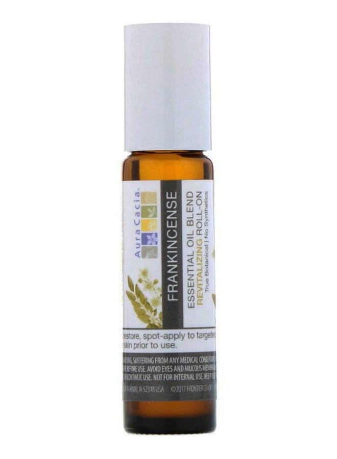 Aura Cacia Frankincense Revitalizing Roll-On Essential Oil Blend  - Image 1