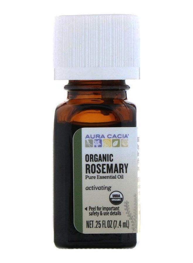 Aura Cacia Organic Rosemary Pure Essential Oil  - Image 1