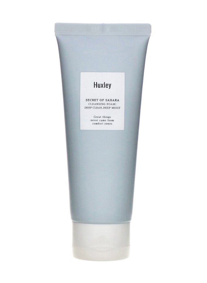 Huxley Cleansing Foam : Be Clean Be Moist 100grams 