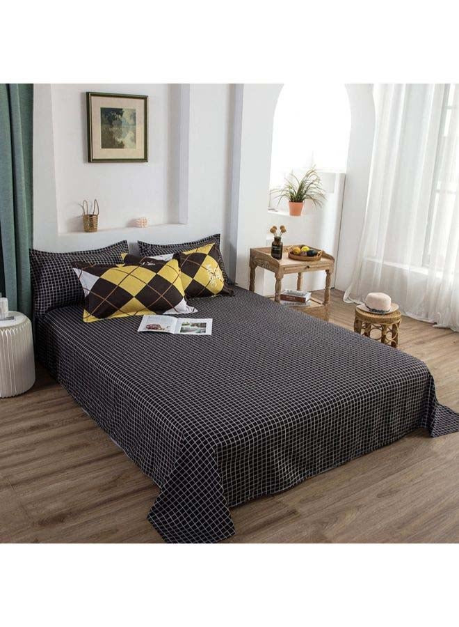 Beauenty 4-Piece European Style Luxury Jacquard Single Bedding Set Polyester Multicolour - Image 5