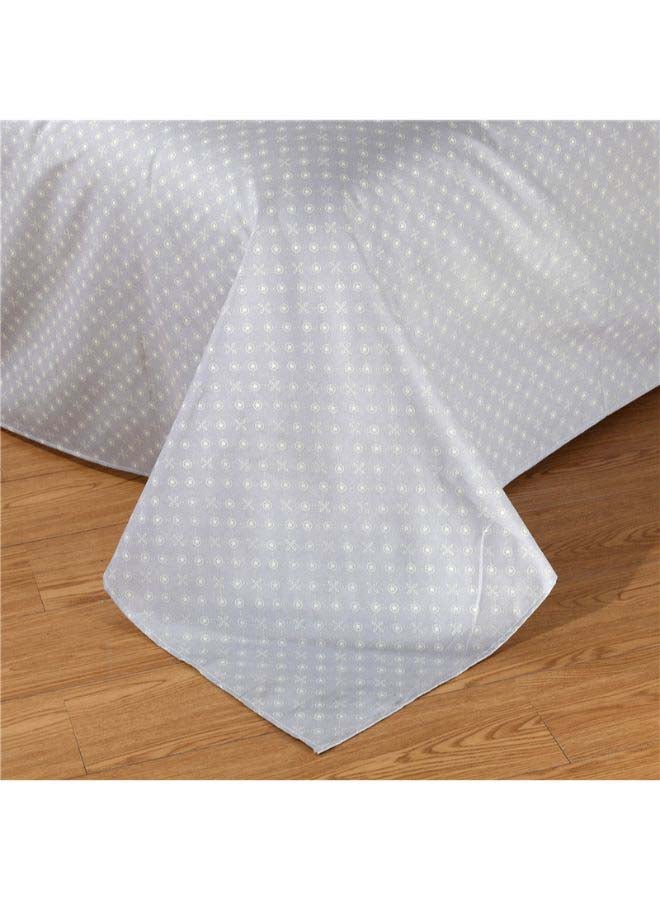 Beauenty 6-Piece European Style Duvet Cover Set Polyester Grey/Green - Image 2