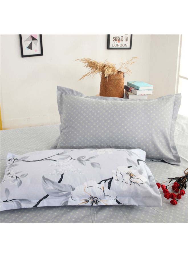 Beauenty 6-Piece European Style Duvet Cover Set Polyester Grey/Green - Image 5