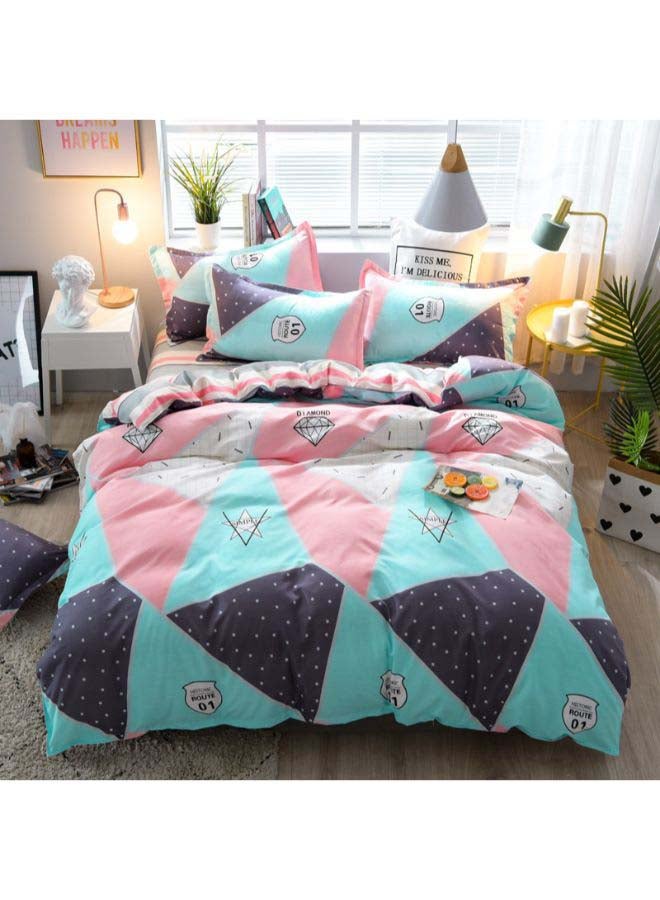 Beauenty 4-Pieces Of Tidal Bedding Set Polyester Multicolour - Image 1