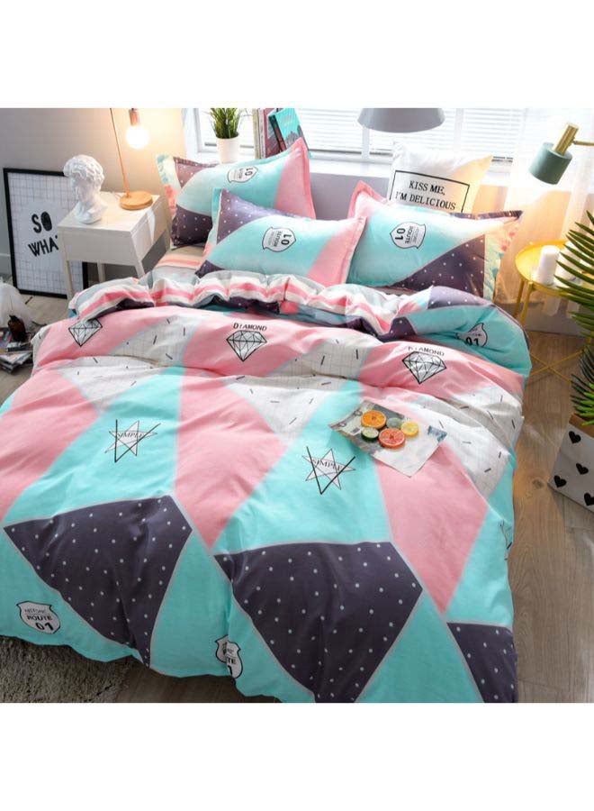 Beauenty 4-Pieces Of Tidal Bedding Set Polyester Multicolour - Image 2