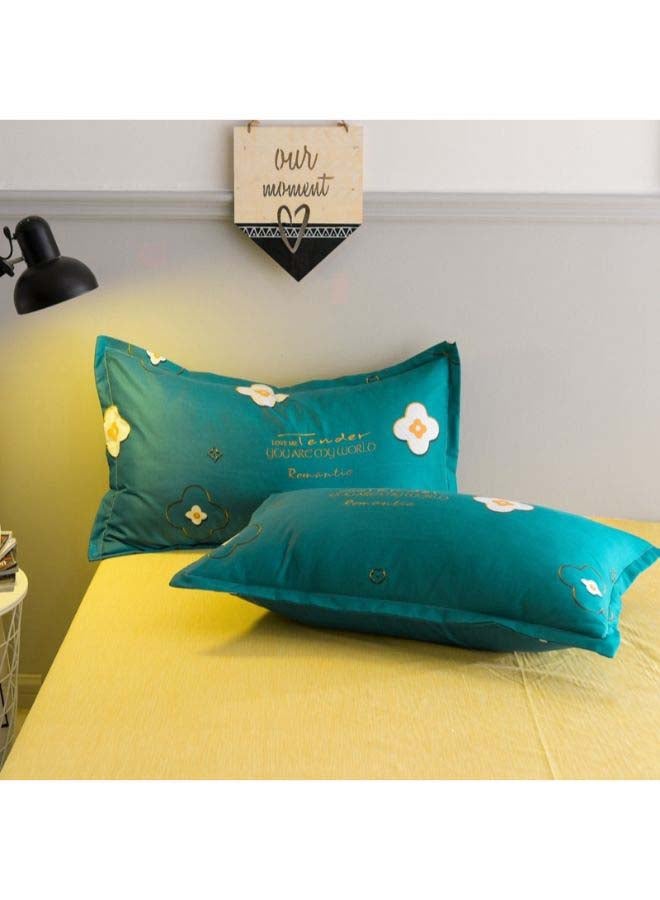 Beauenty 4-Pieces Of Fan Bao Bedding Set Polyester Green - Image 5