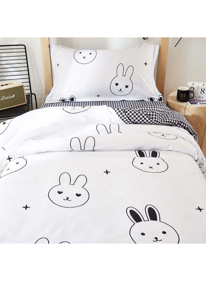 Beauenty 5-Piece European Style Luxury Jacquard Single Bedding Set Polyester Multicolour - Image 2