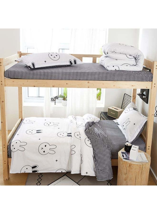 Beauenty 5-Piece European Style Luxury Jacquard Single Bedding Set Polyester Multicolour - Image 1