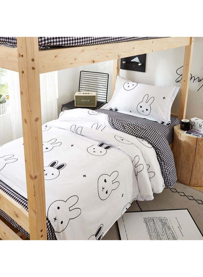 Beauenty 5-Piece European Style Luxury Jacquard Single Bedding Set Polyester Multicolour - Image 4