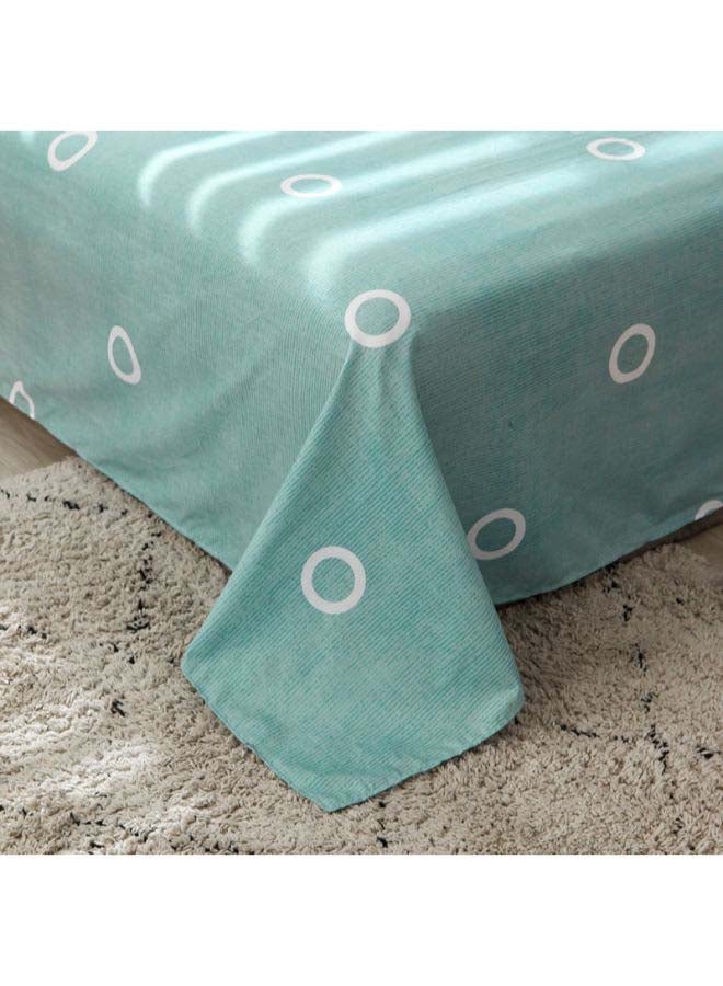 Beauenty 3-Piece Rainforest Design Duvet Cover Set Polyester White/Green - Image 5