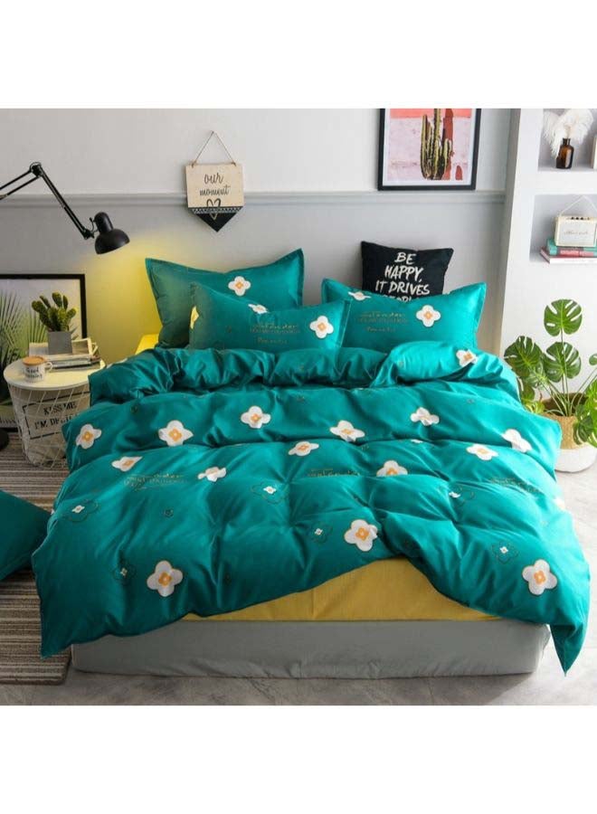 Beauenty 4-Pieces Of Fan Bao Bedding Set Polyester Green - Image 1