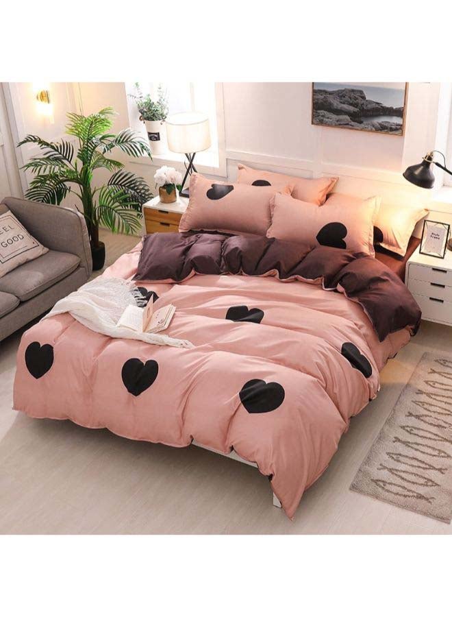 Beauenty 4-Piece European Style Luxury Jacquard Single Bedding Set Polyester Multicolour - Image 1