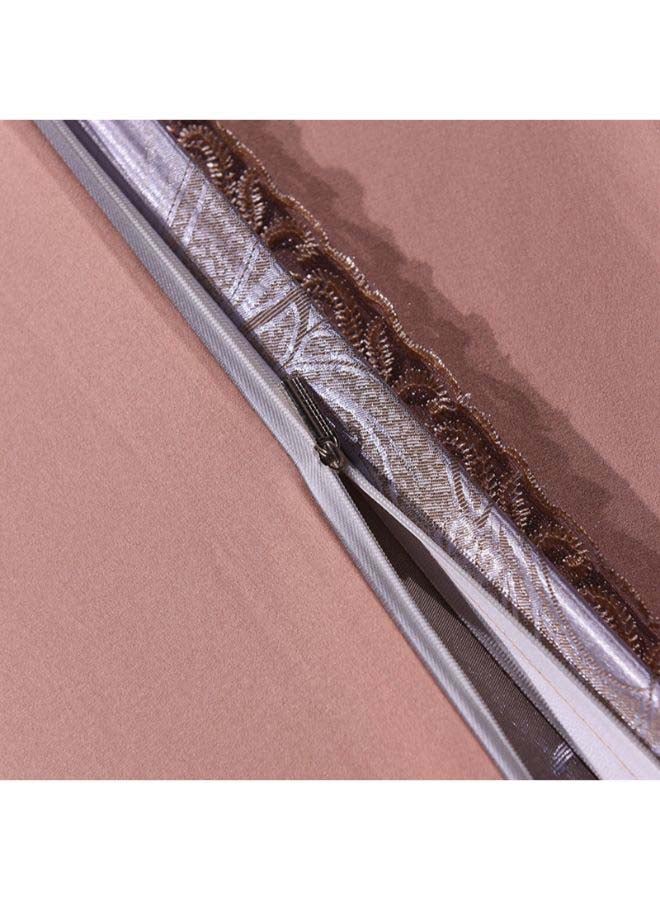 بيوينتي طقم أغطية لحاف مصنوعة من الجاكار الفاخر بوليستر أرجواني 1.2متر - Image 3